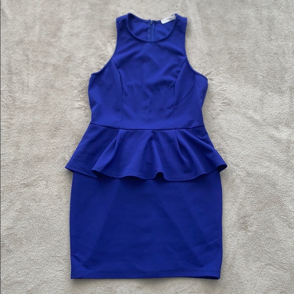 LUSH Women’s Peplum Dress